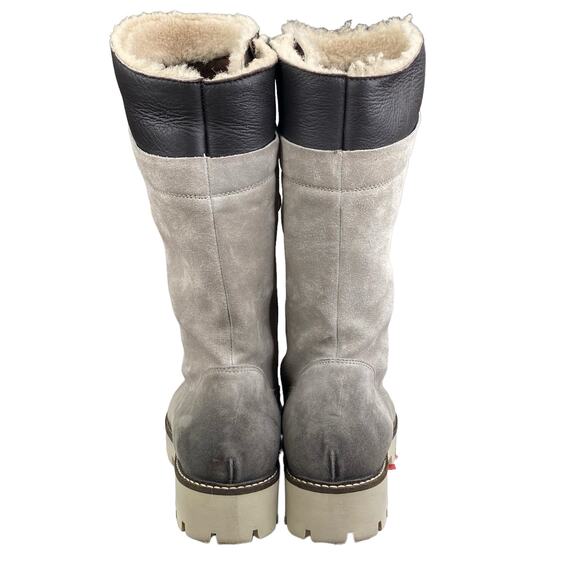 Celtic & Co. Women's Boxer Light Grey Suede Winter Boots Size 40 US 9 - Picture 8 of 13